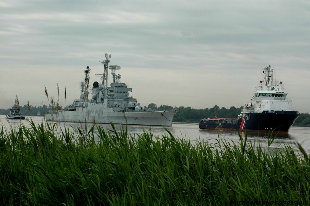 Il repartira le lendemain matin pour la rade de Brest.