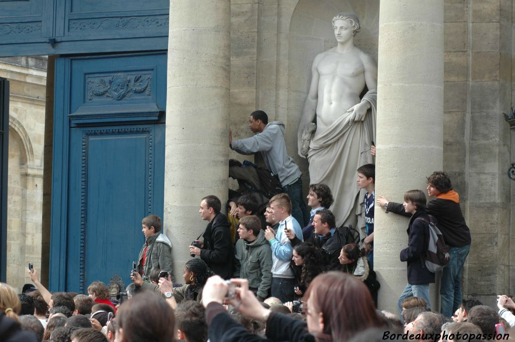 Certains ne risquent pas d'être arrosés...