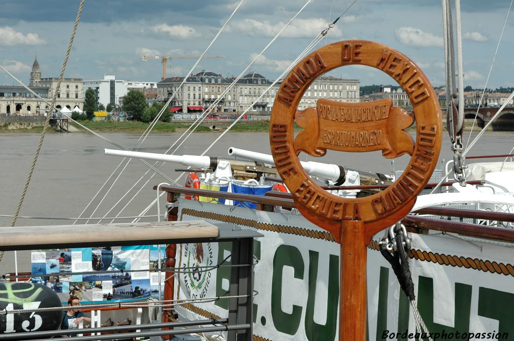 Voir Bordeaux à bord d'un voilier, ça peut changer les points de vue.