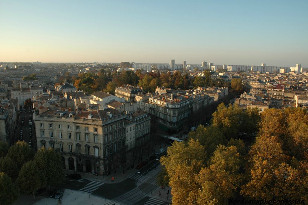 C'est sur un terrain occupé par "quelques mauvaises vignes... et quelques jardinages..." que l'intendant Tourny ordonne en 1746 la création du Jardin public de Bordeaux.