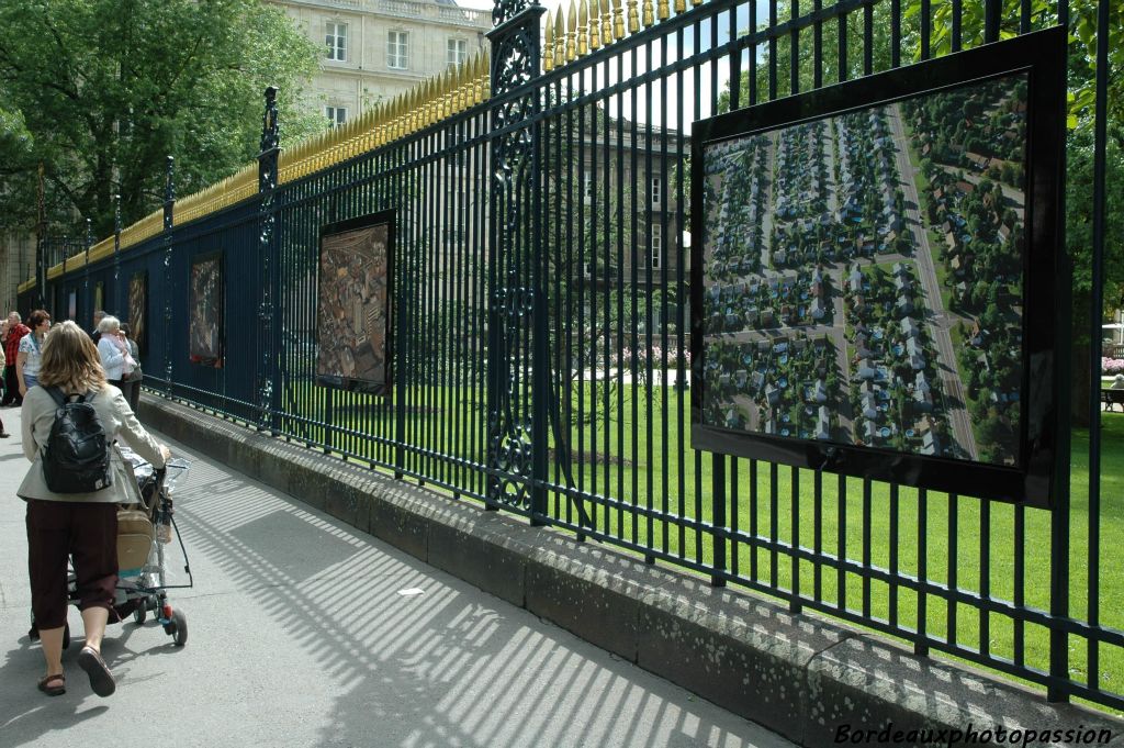 Une exposition photographique qui était visible jusqu'au début de mois de juillet.