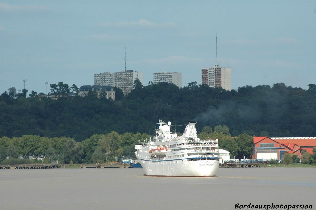 Pas d'adieu triste, l'Ocean Majesty a prévu de revenir la semaine suivante.