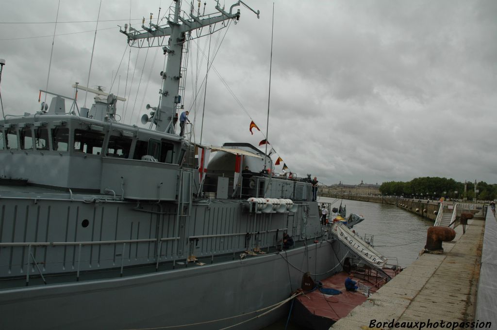 Composante de la Force d'Action Navale, le Sagittaire est basé à Toulon.