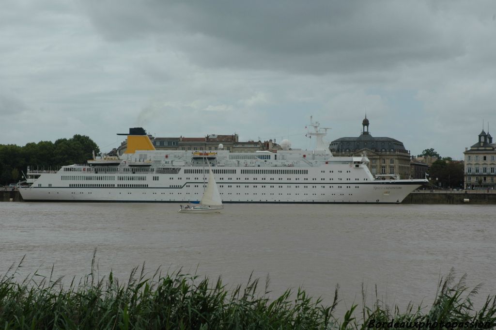 Course de bateaux... David contre Goliath.