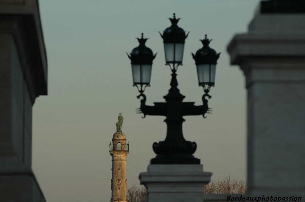 Depuis le monument aux Girondins.