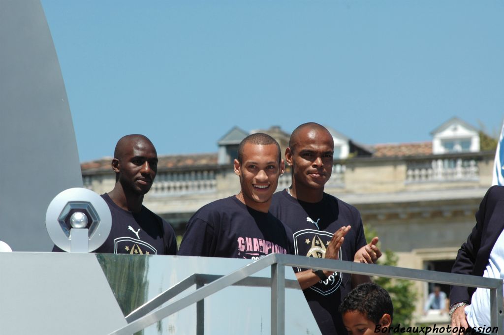 Alou Diarra, Yoan Gouffran et Carlos Henrique...