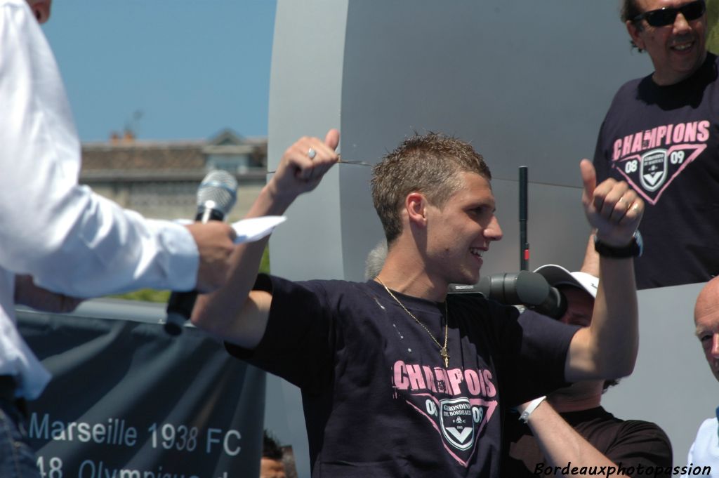 Le plus jeune du groupe, Grégory Sertic, il se souviendra de sa première saison au milieu des professionnels.