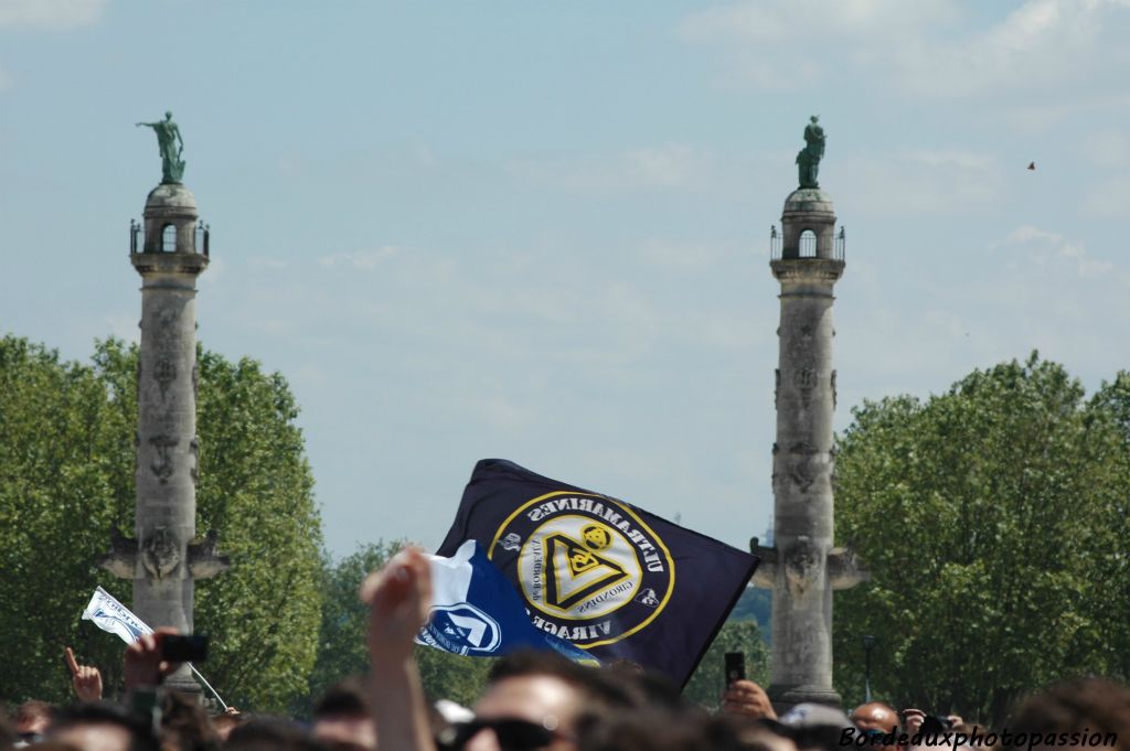 Les supporteurs sont toujours bien présents !