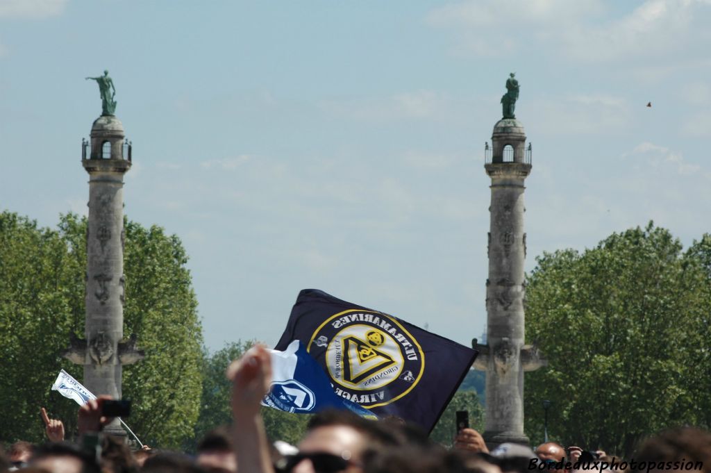 Les supporteurs sont toujours bien présents !