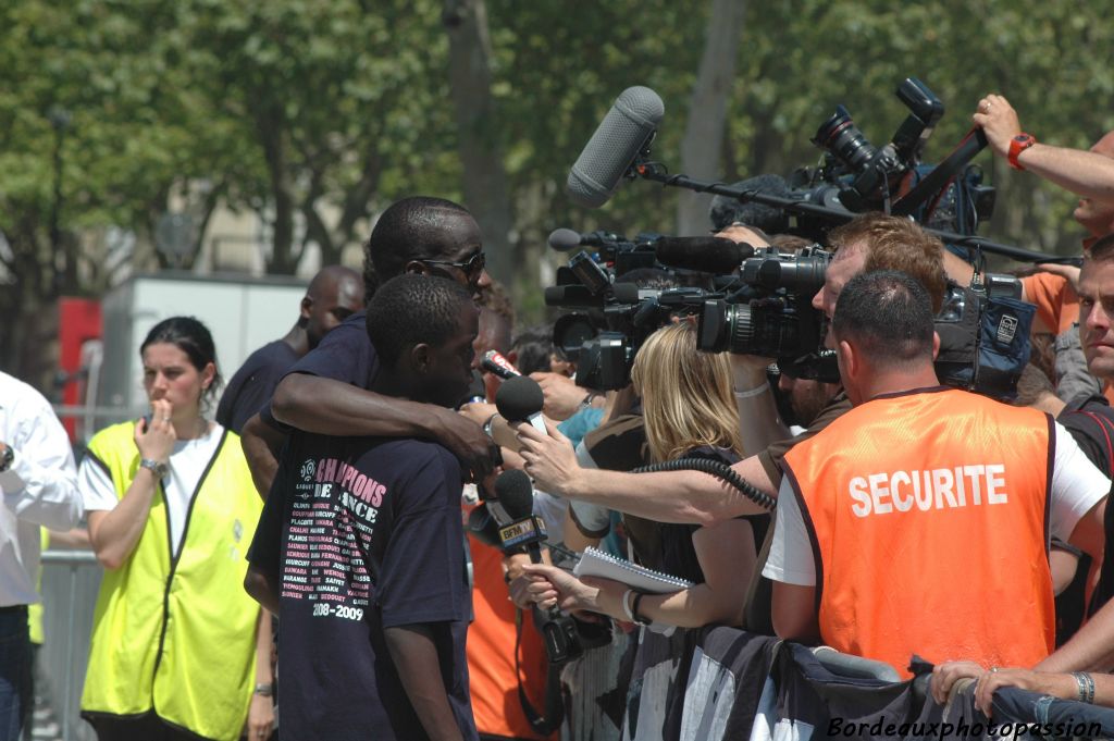 Souleymane sait parler aux médias !