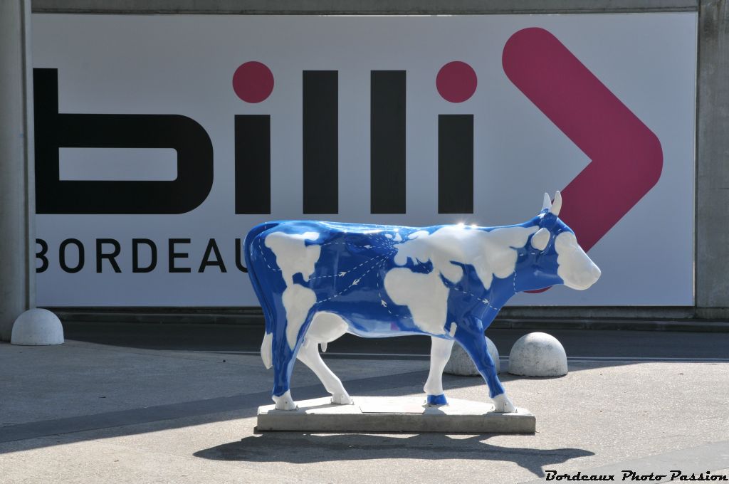 Bili, pour Bordeaux Illico est le nouveau terminal  pouvant accueillir 2 millions de passagers. Autant dire que Caval'Cow ne va pas s'ennuyer jusqu'au mois de septembre.
