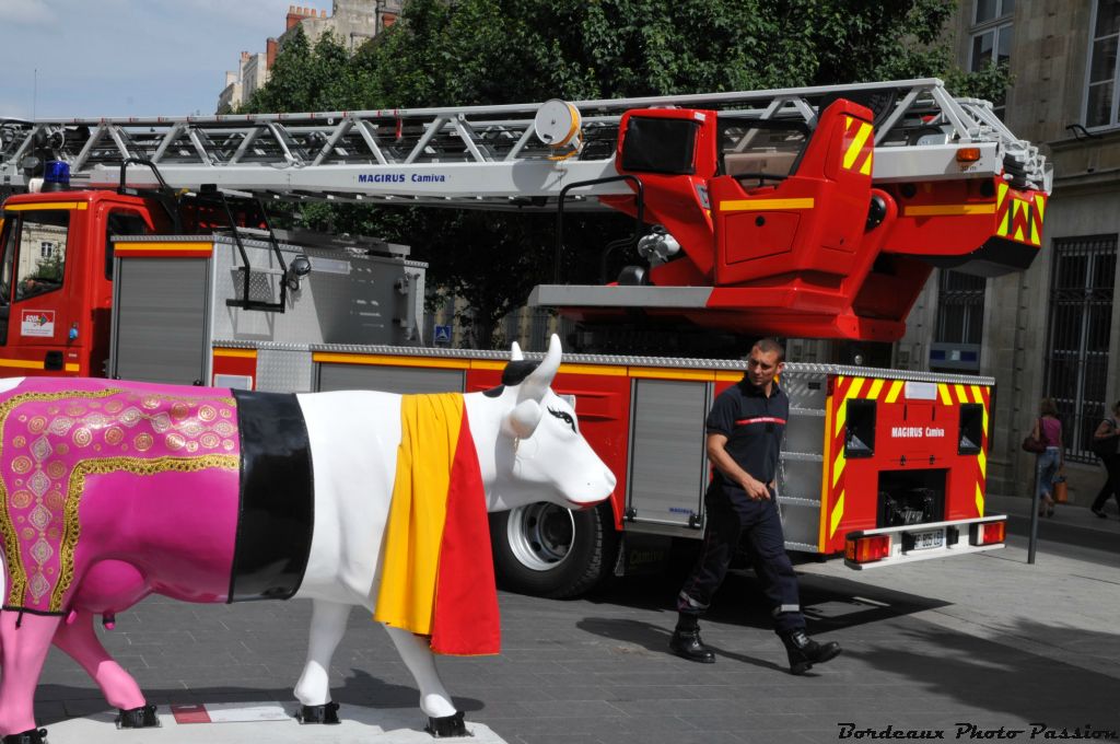 "Non monsieur le pompier, il n'y a pas de feu chez moi !"