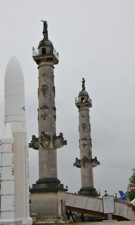 rois colonnes rostrales pendant le temps de l'exposition ?