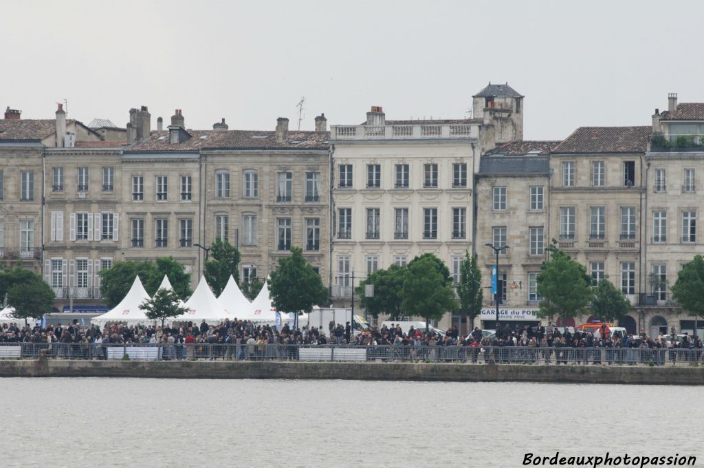 Mais la foule n'est pas venue que pour le Dakota...