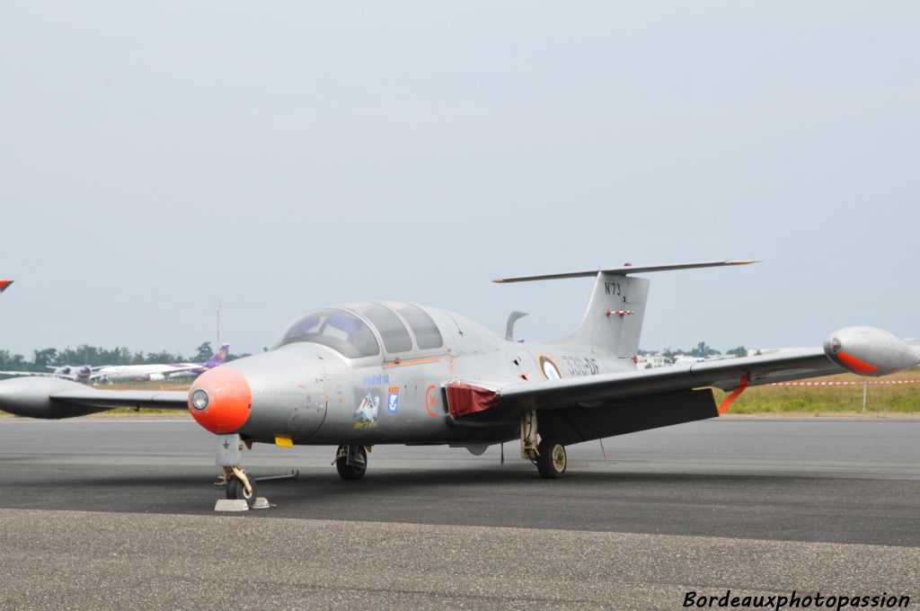 Un Morane-Saulnier MS.760 Paris biréacteur de liaison.