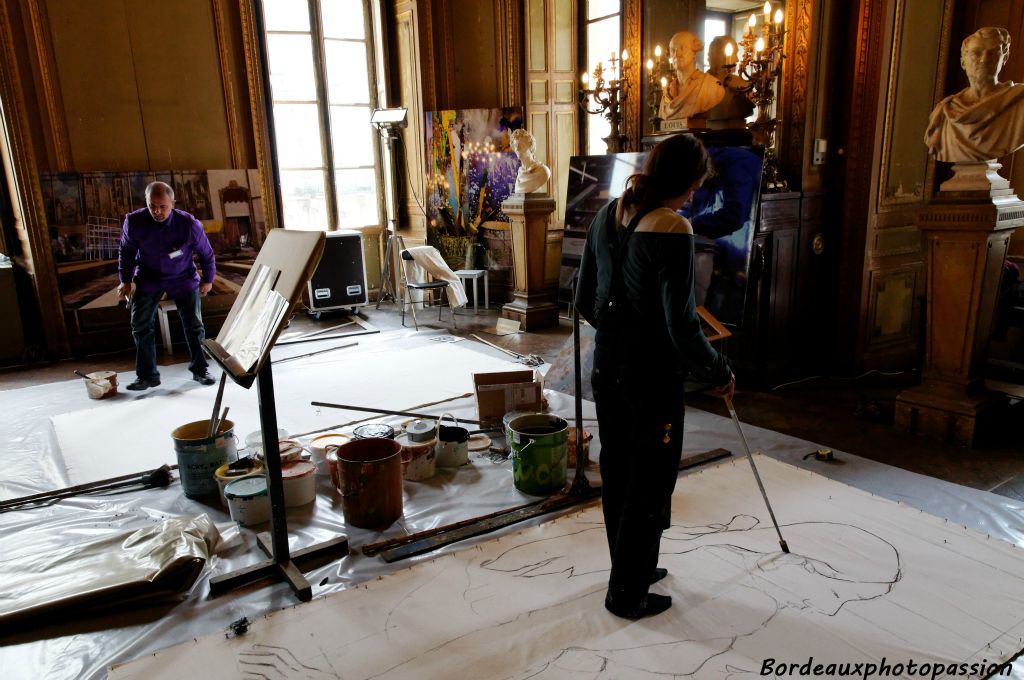 Il s'agit de l'atelier décoration.