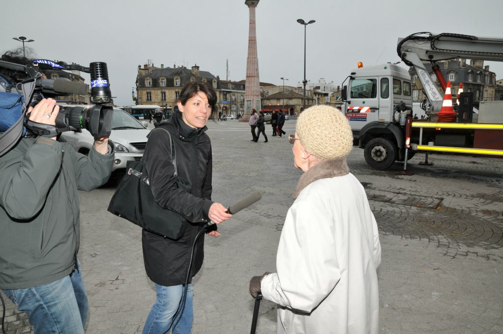 Un témoignage vivant raconté pour la télévision locale.