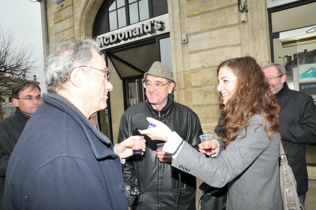 François Philip vante les vertus du vin...