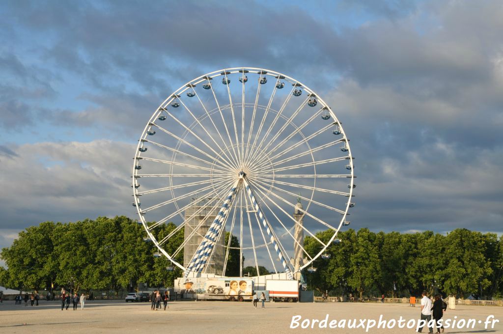 Une roue si près du fleuve, quelle excellente idée !