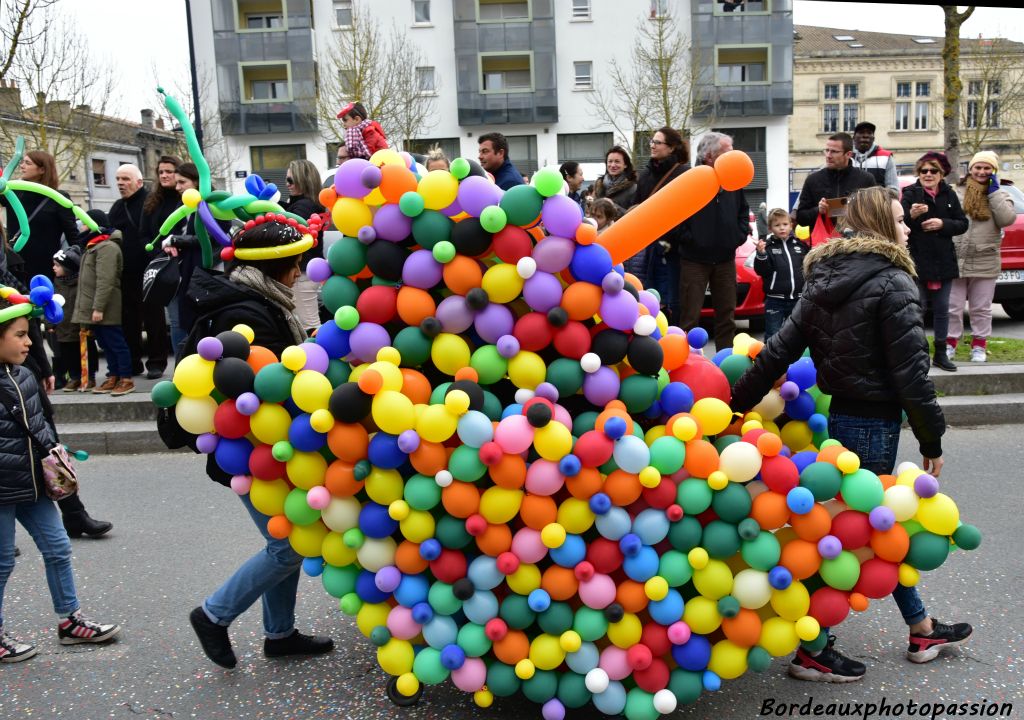 Une idée gonflée et colorée !