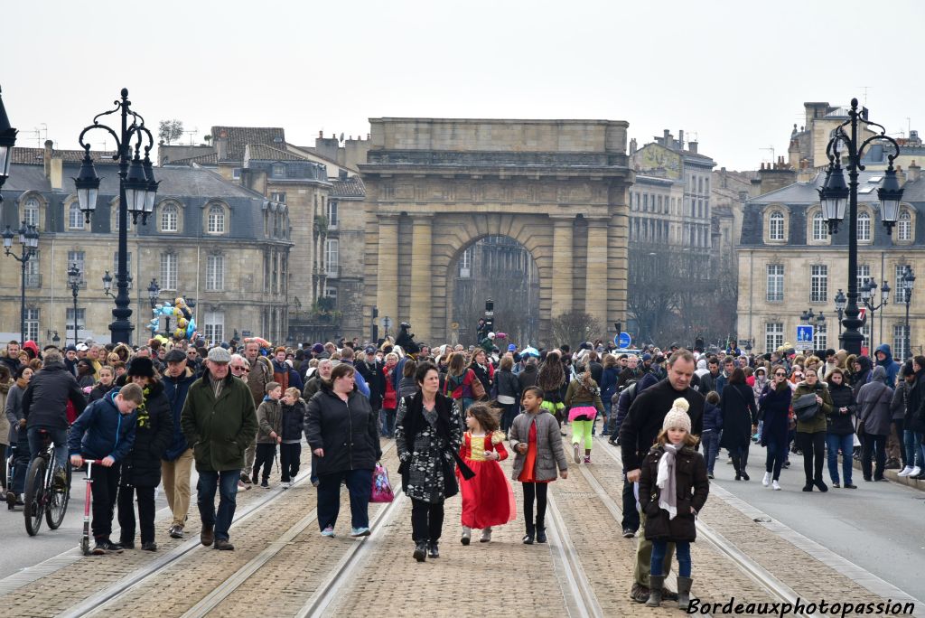 Près de 15 000 spectateurs ont bravé le froid pour venir admirer les costumes et les chars.