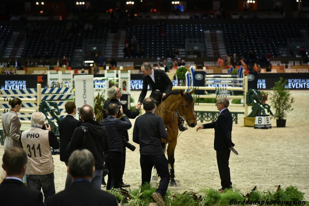 Remise du prix.