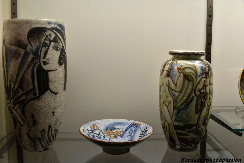 René Buthaud Vase 1929, 1918-1919, vase 1927   madd-Bordeaux
