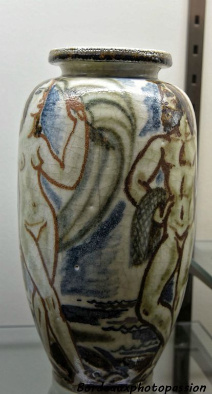 Vase de R. Buhaud 1927 Dépôt du Pr Coustet madd-Bordeaux