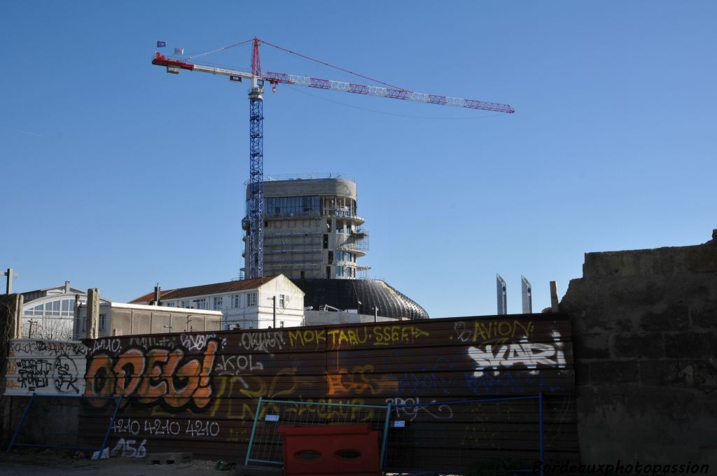 La Cité du vin pousse comme un champignon.