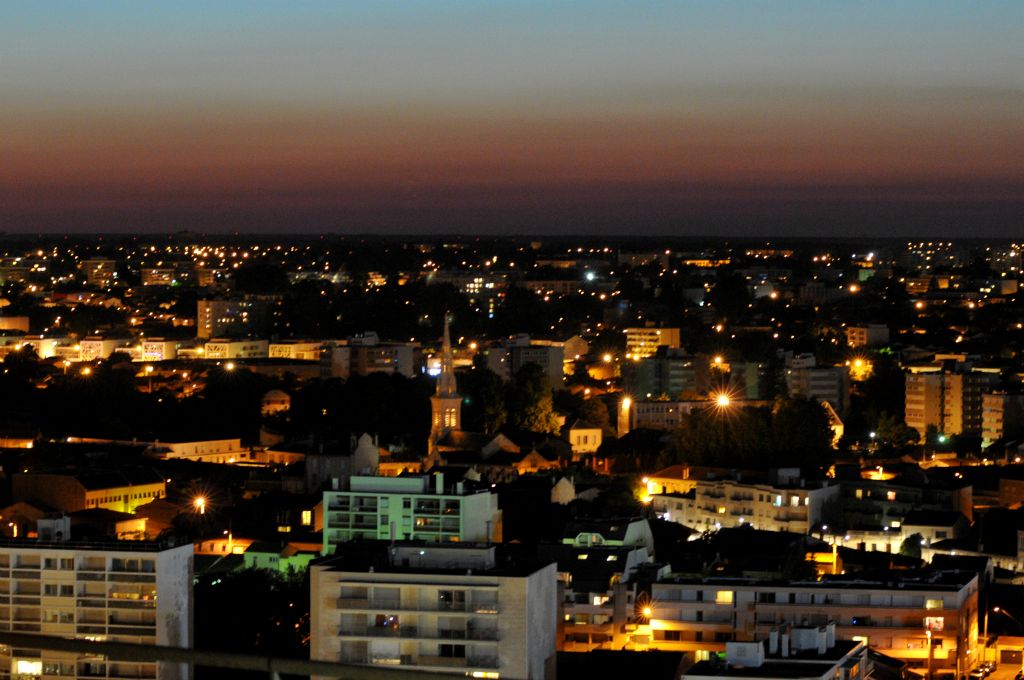 Nuit paisible sur Saint-Augustin.