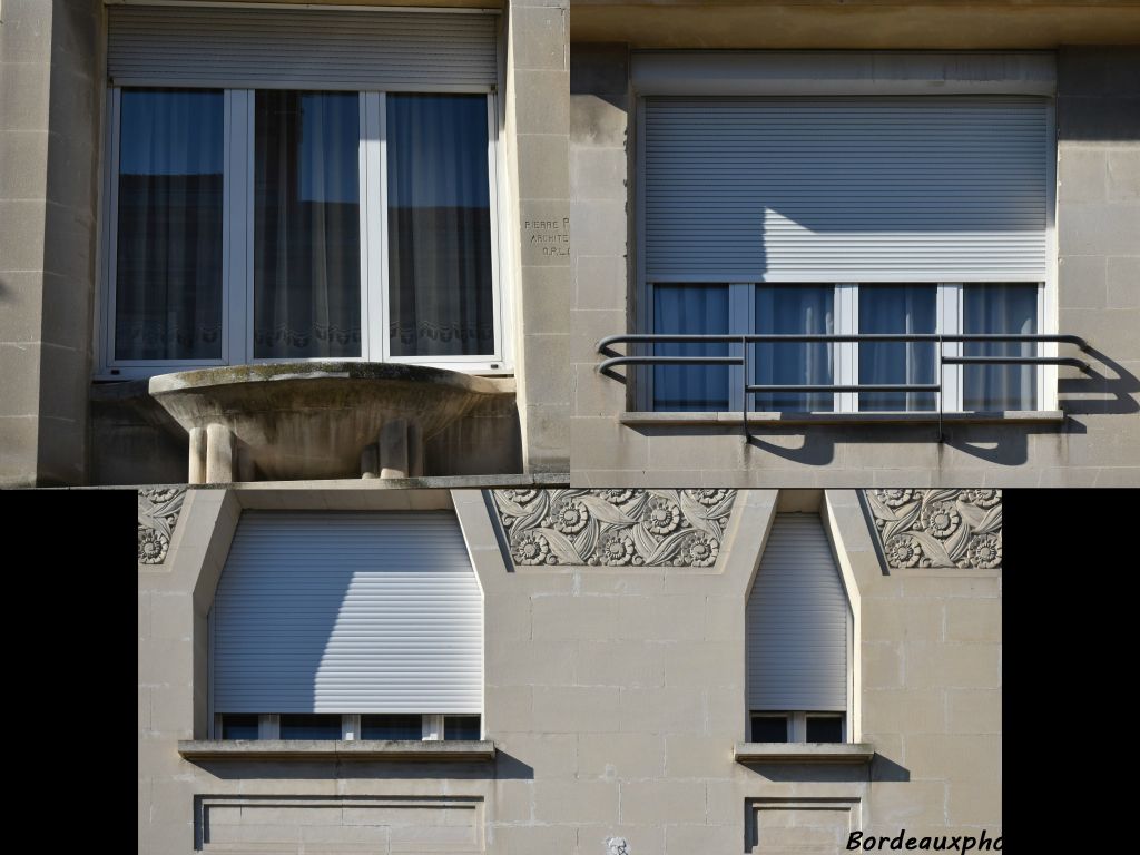 Décoration minimaliste en haut, en méplat pour la photo du bas.