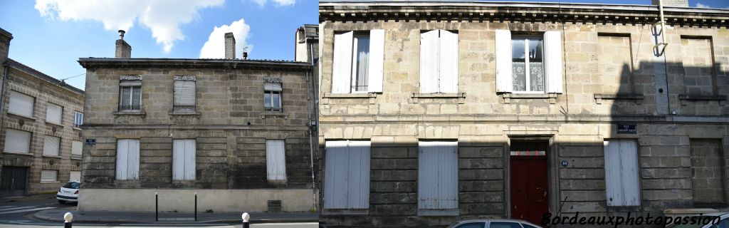 D'une dizaine de chais et de 12 immenses caves, il ne reste plus aujourd'hui qu'une maison à l'angle de la rue de Pessac et de la rue du commandant Charcot.