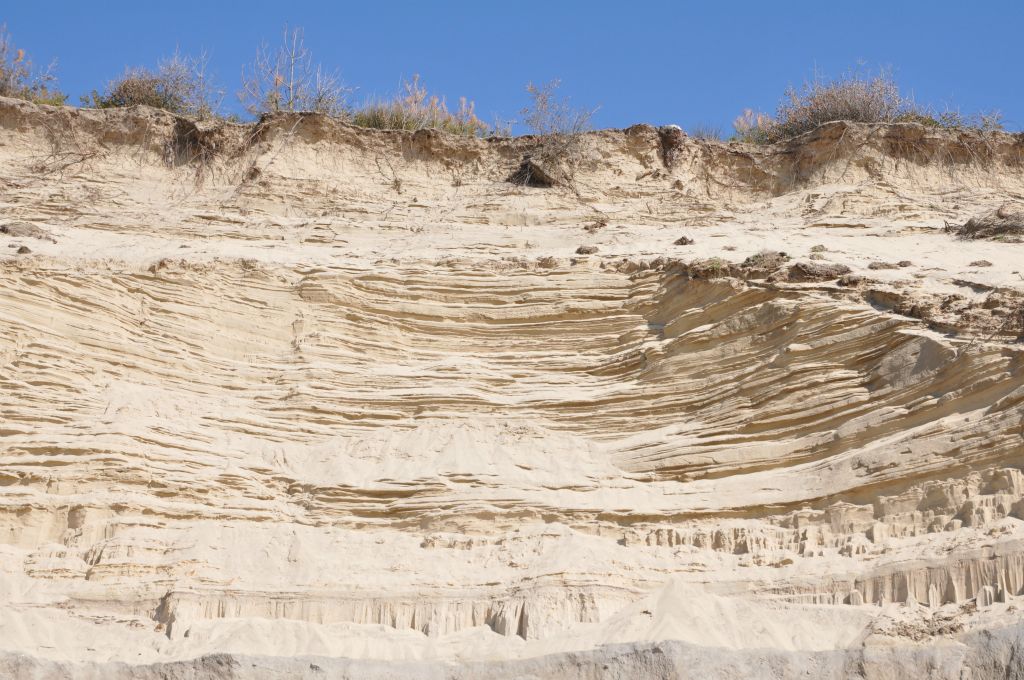 Un mille-feuilles de sable.