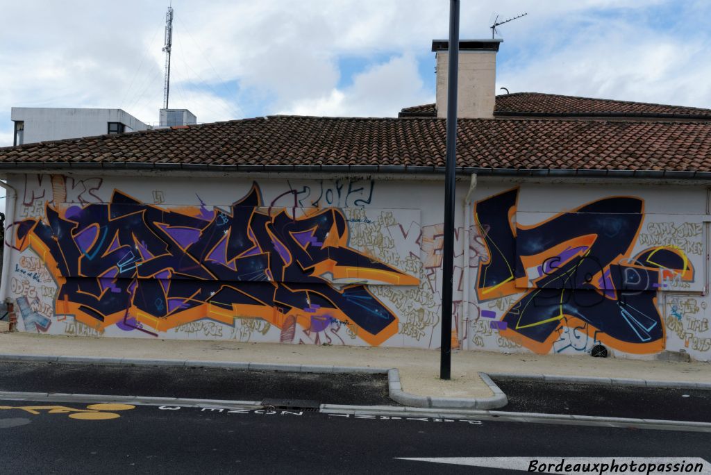 Deuxième graff de Meks.