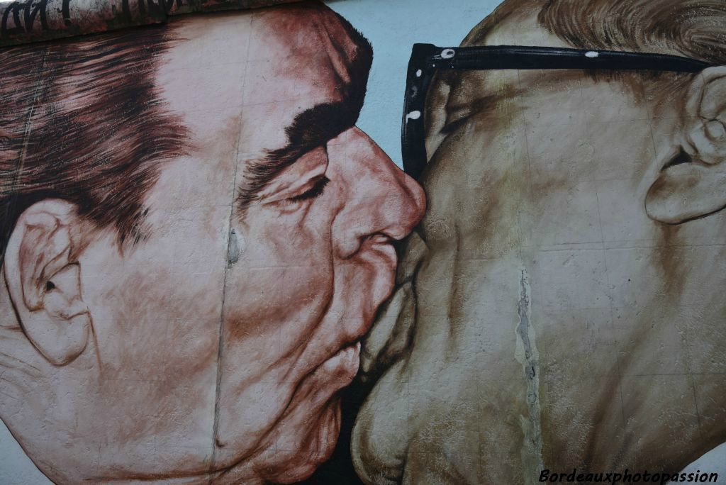 "Mon Dieu, aide-moi à survivre à cet amour mortel, connu sous les noms de « Baiser fraternel » ou « Baiser de la fraternité », est une œuvre picturale de type graffiti, du street artist russe Dmitri Vrubel, réalisée sur un morceau du mur de Berlin, peu après l'effondrement du régime est-allemand, en 1990.