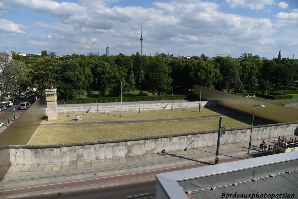 Une reconstitution à l'identique du mur.