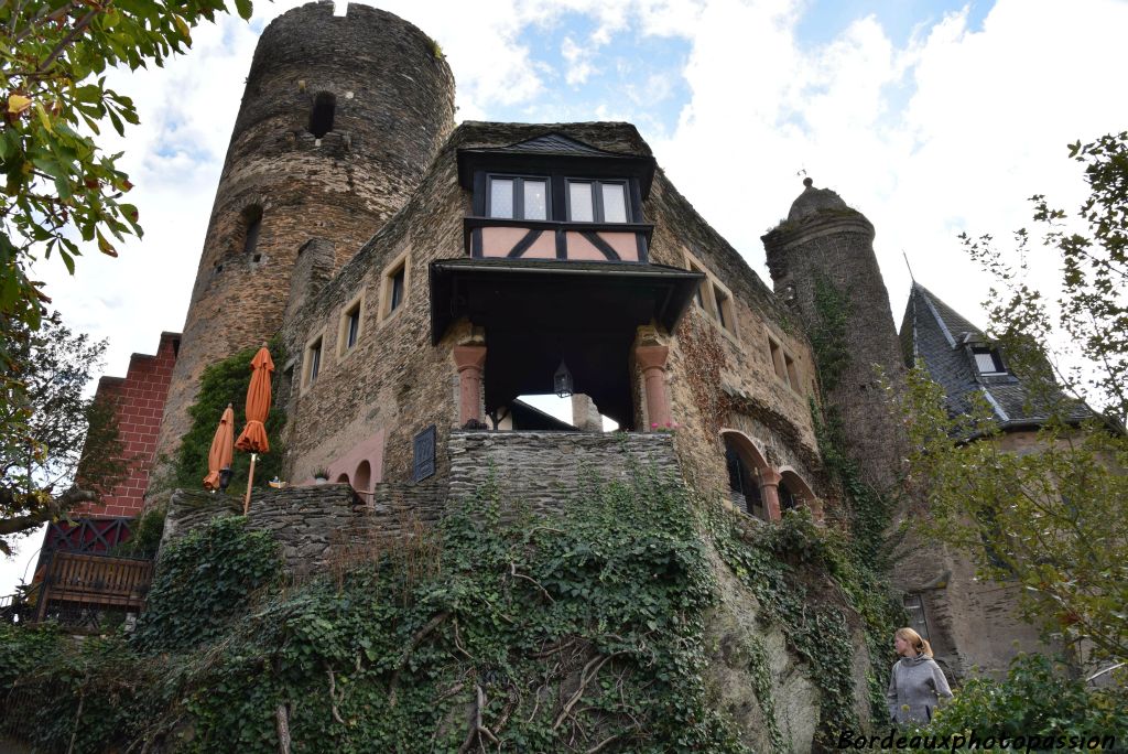 Le château de Schönburg est avant tout un hôtel-restaurant.