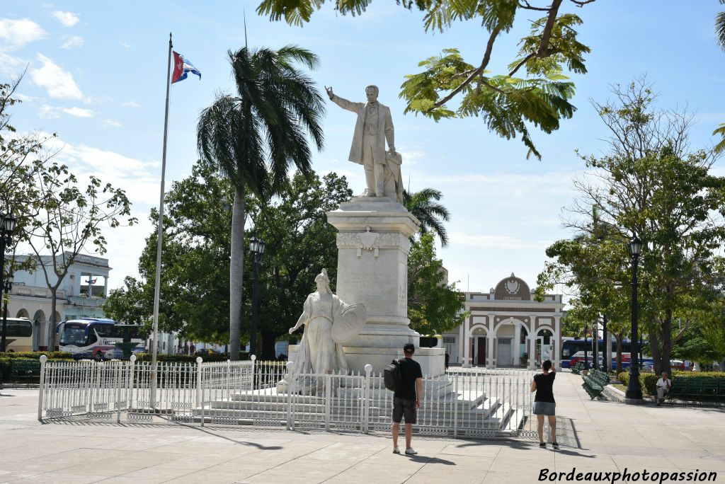 Le monumento à José Marti fut élevé en 1906.
