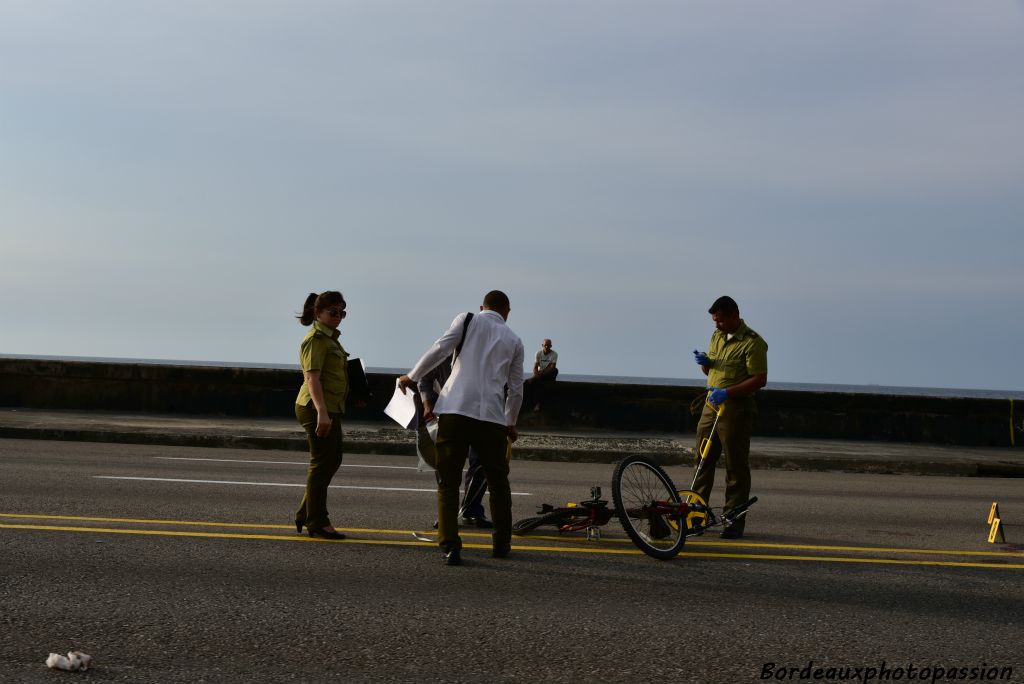 Il est rare de voir des accidents à Cuba mais cela peut arriver.