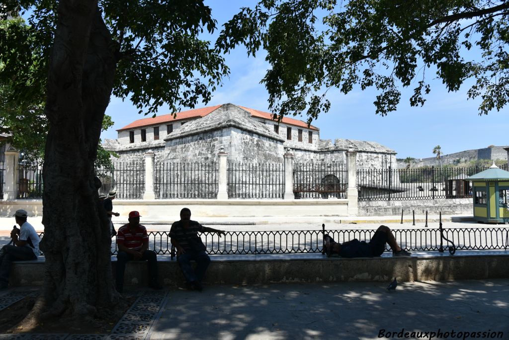 Plus ancienne construction militaire de La havane, le castillo de la Real Fuerza.