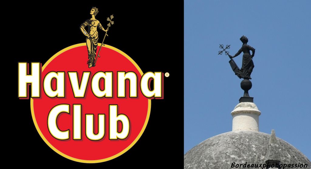 La Giralda se retrouve dans le logo du célèbre rhum Havana Club, marque d'état et dont Pernod-Ricard est aussi "actionnaire".