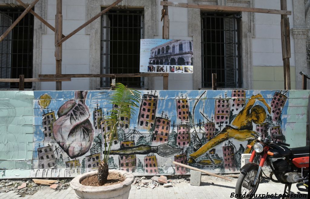 Rénovation du musée national de la musique.