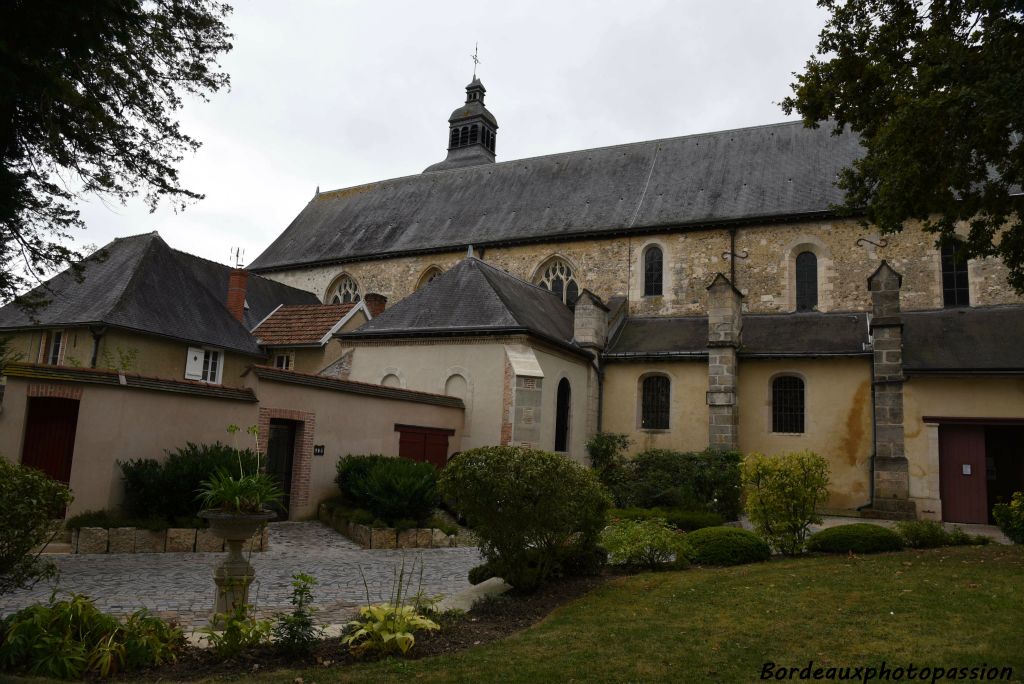 L'église abbatiale.