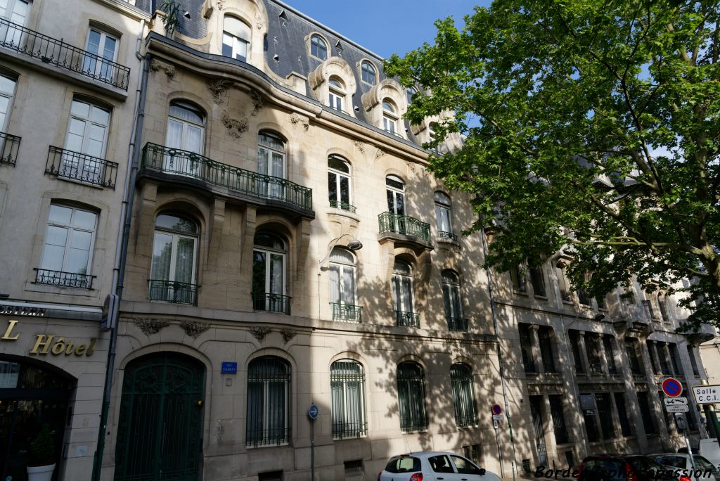 Maison Houot construite par Joseph Hornecker en 1907 pour Me Philippe Houot un des plus importants notaires de Nancy.