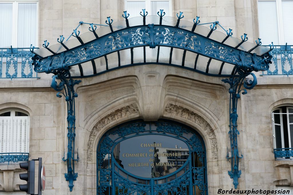 Les ferronneries ont été confiées à Louis Majorelle.