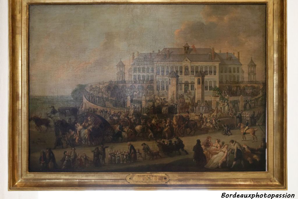 François Watteau, La fête du Broquelet, Lille 1803 Fête des dentellières à la Saint-Nicolas d'été.