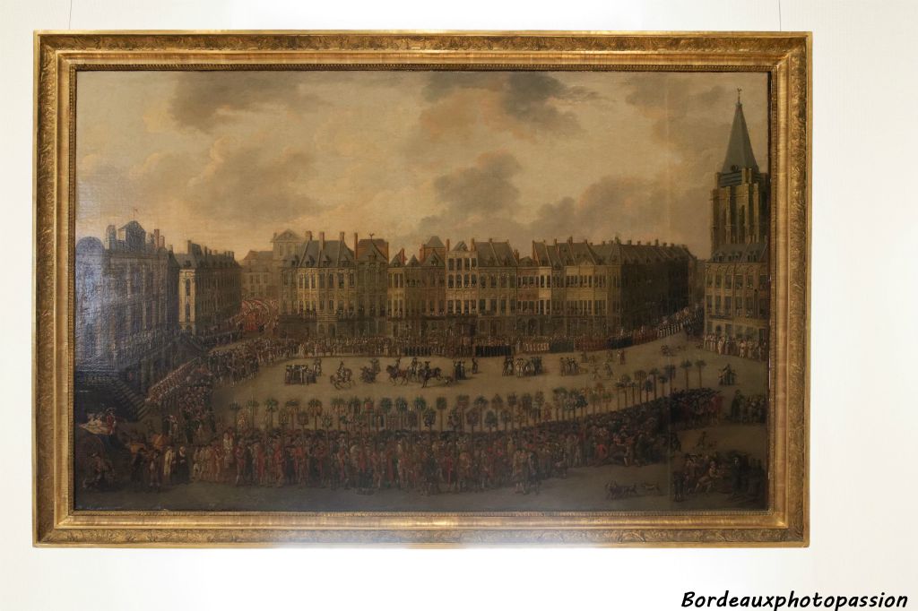 La procession de Lille en 1789 - F. Watteau (1800 - 1801) La procession en l’honneur de Notre-Dame de la Treille estle cortège le plus ancien de la ville.