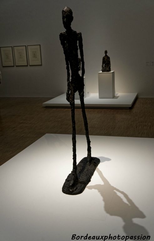 L'homme qui marche II, 1960 considéré comme un des plus grands chefs d'œuvre du XXe siècle.