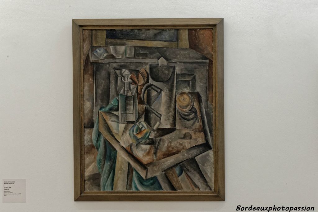 Pablo Picasso, le bock, huile sur toile, 1909