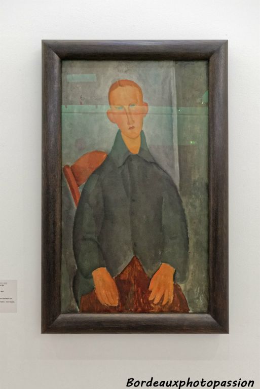 Amedeo Modigliani, Petit garçon roux, 1918